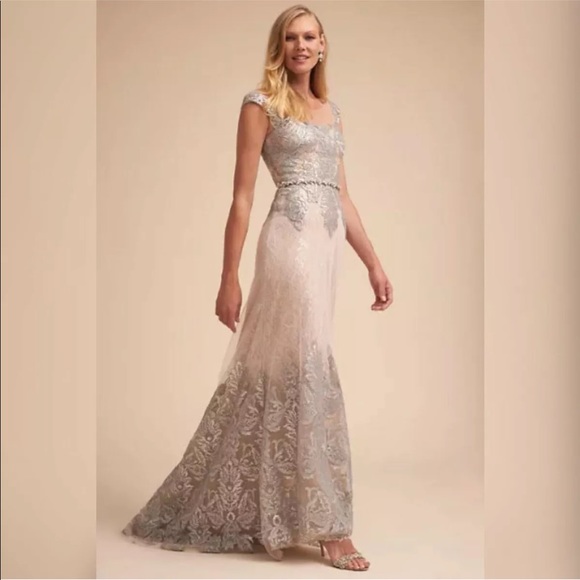 BHLDN Keller Terani Couture Gown. Size 10. - Picture 3 of 7